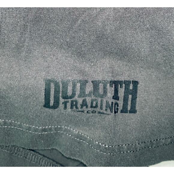 Duluth Trading Co Mens Gray Short Sleeve T-Shirt "Ball Room Advocate" Tee 2XL - Picture 8 of 9